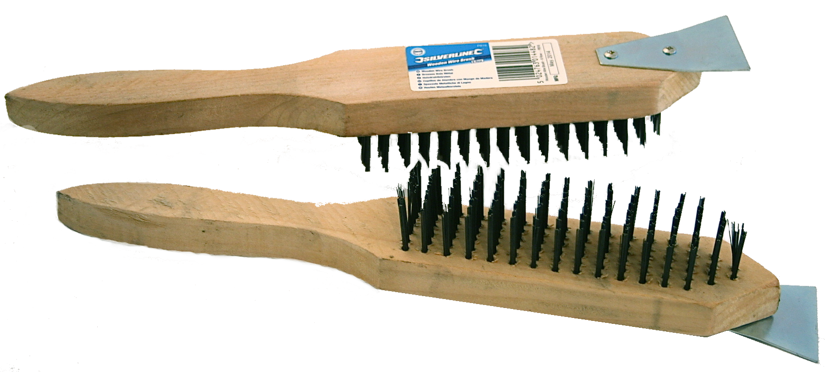 Wire Brush with Scraper