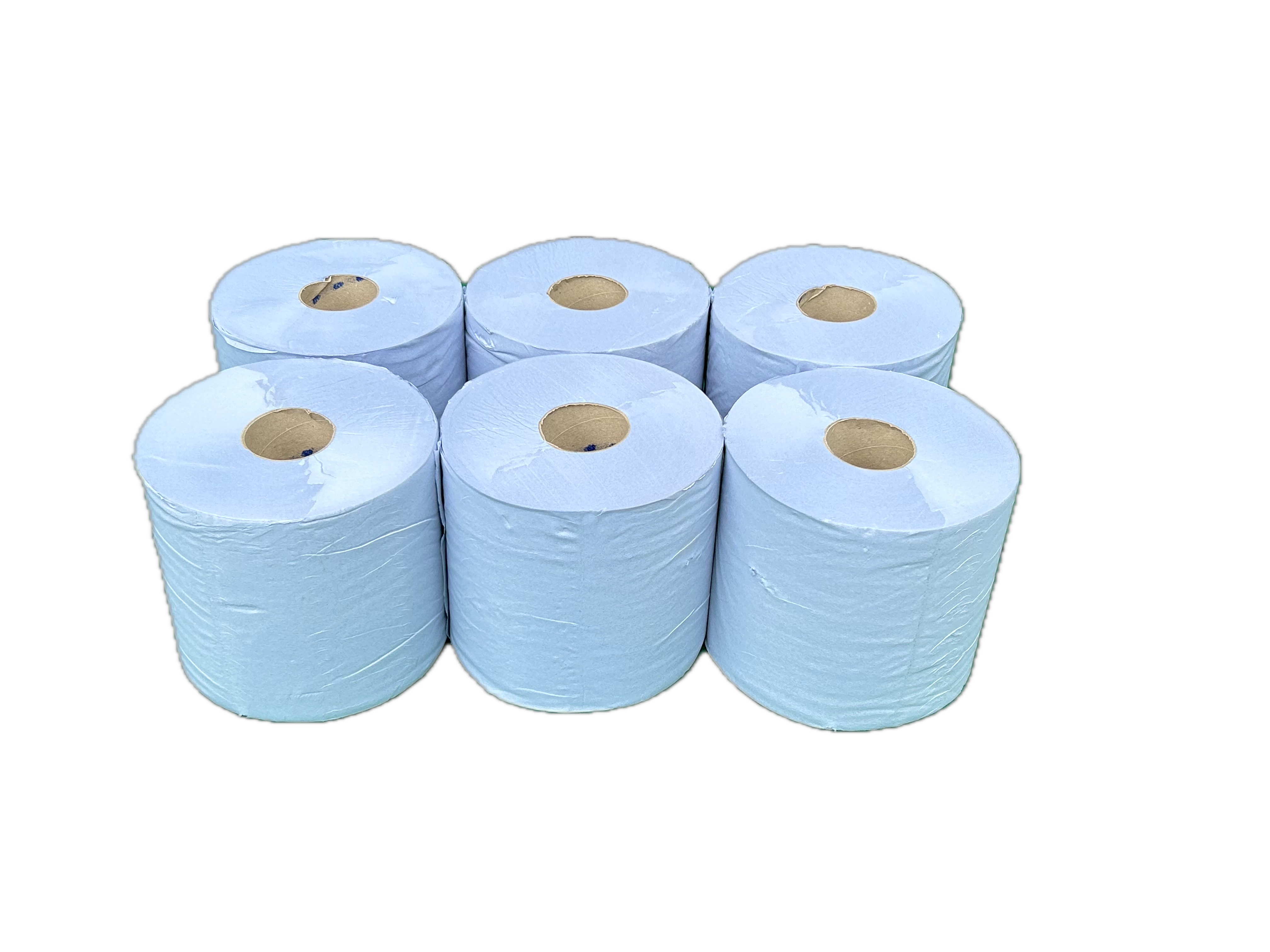 Blue Centre Feed Roll 1ply 1x6