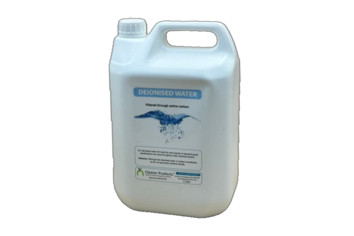 De-Ionised water