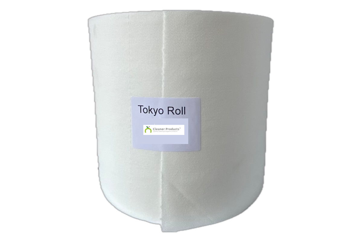 Airlaid Tokyo Roll. 400 sheets per roll. Sustainable J-Cloth Alternative | Cleaner Products