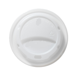 8oz White Disposable Lids x1000