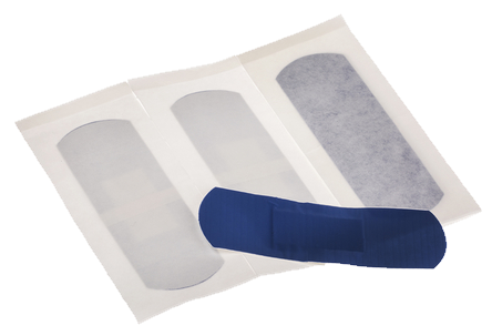 Blue food Area Plasters (one size) 1x100