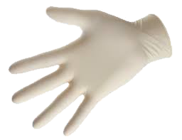 GD05 Latex Gloves (med) PowderFree 1x100