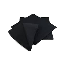 Black Cocktail Napkins 2 ply 25cm 1x4000