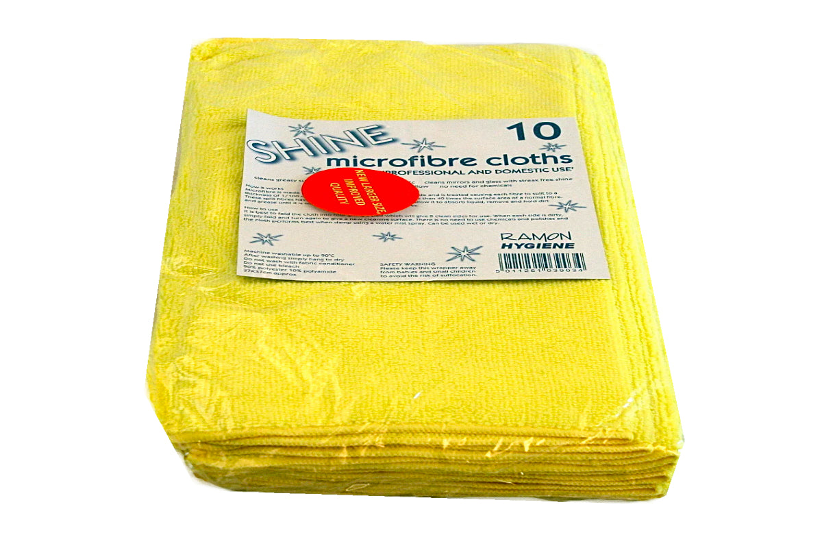 Microfibre Supercloth (Yellow) 1x10